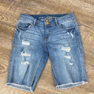 Vanilla StarLight Wash Bermuda Shorts 5
